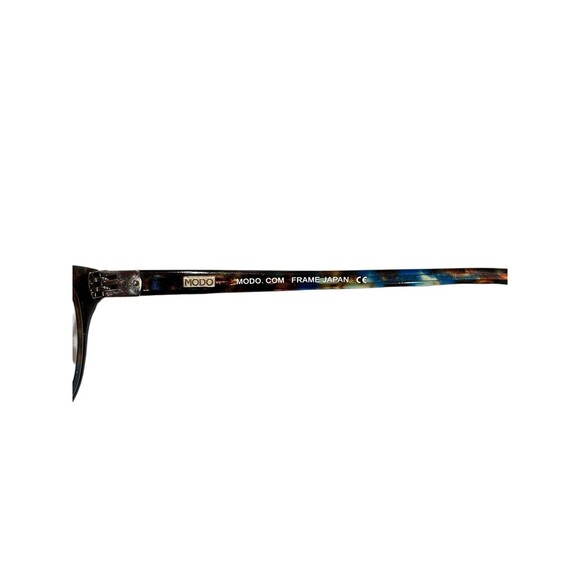 MODO Eyeglasses Frames Only, MC 045, 48-15-140, LAPIS, Multicolor, Made in Japan main image 7